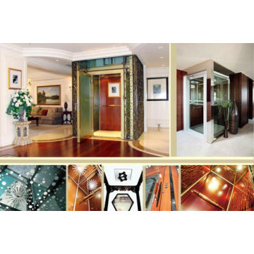 Home Elevator with safety glass cabin